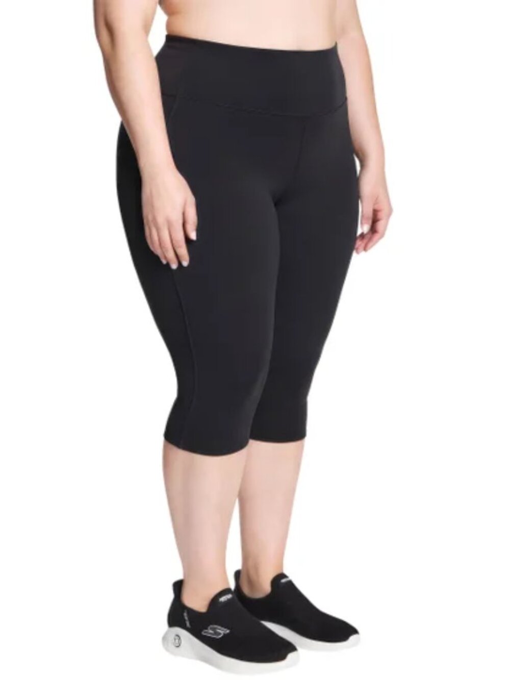 Skechers Capri Leggings | High Waisted Active | Athleisure | Black | XL | NWT - Picture 6 of 7